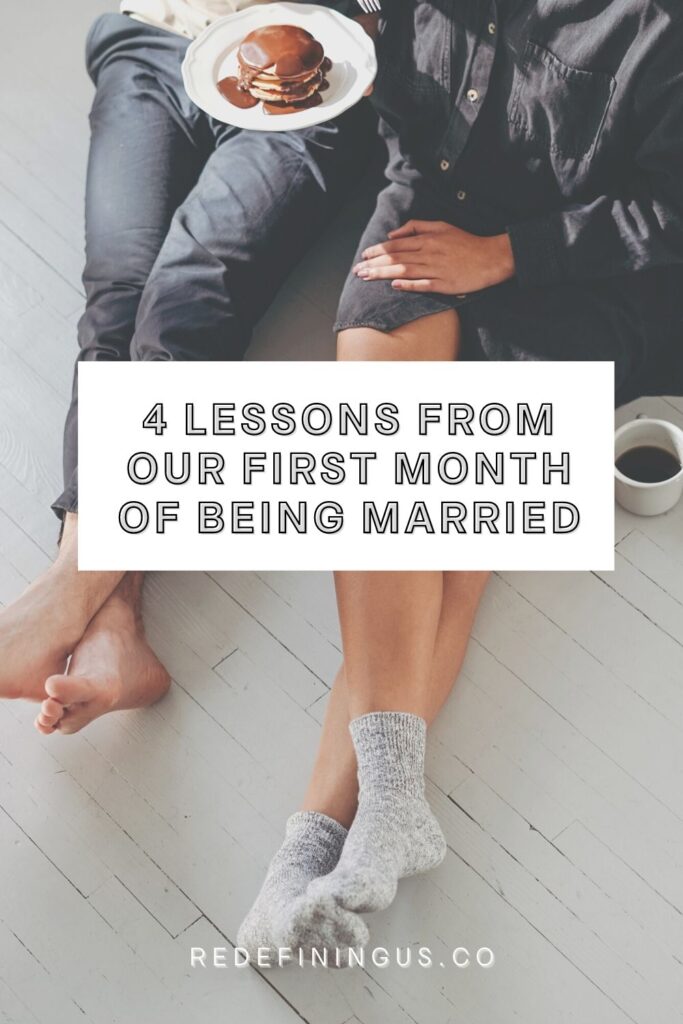 Lessons Learned from One Month Being Married