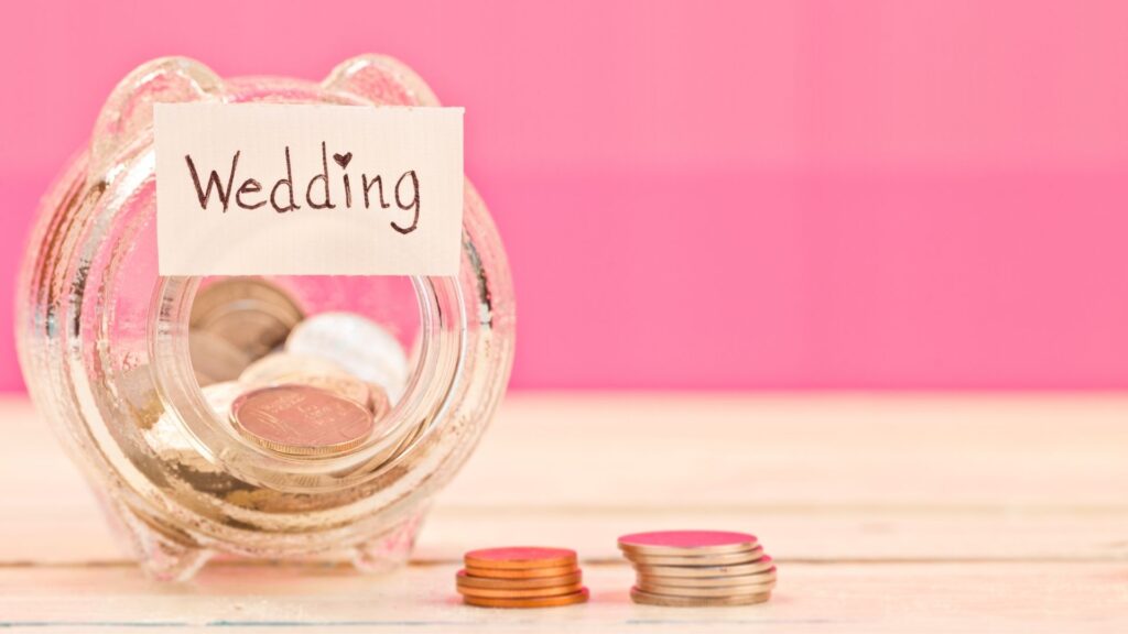 how to save money for a wedding in 6 months